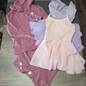 Pink and Purple Kids Costume Set